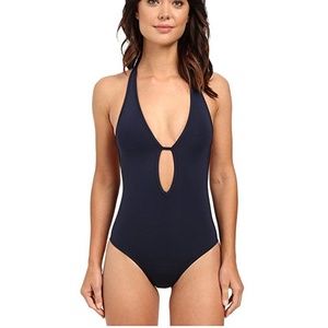 JETS SWIMWEAR Illuminate Plunge One-Piece